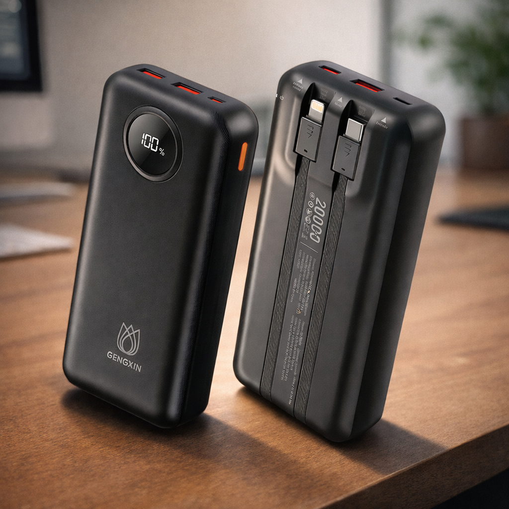 POWERBANK 20000 mAh CON CARGA RÁPIDA